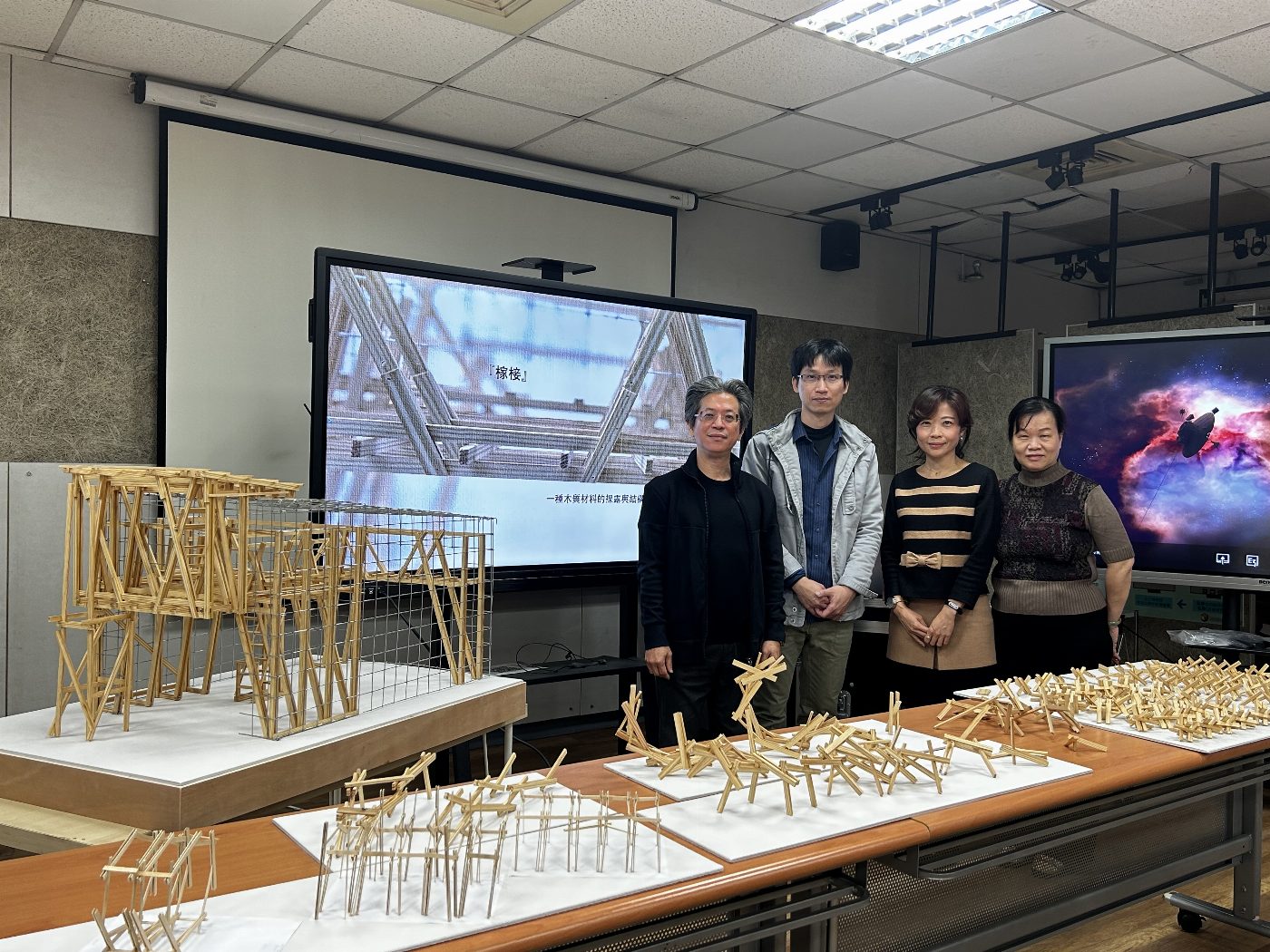 崑山科大環設所陳信成創業再進修 「榢椄」展現木質結構美學