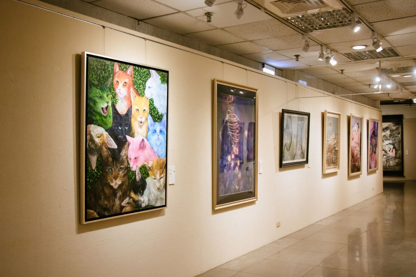 《馬戲團的夜行動物 台南二中畢業美展》