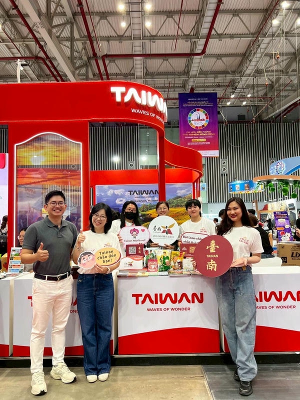 臺南美食x文化x遊程 南市府亮相胡志明市ITE國際旅展展現觀光新魅力