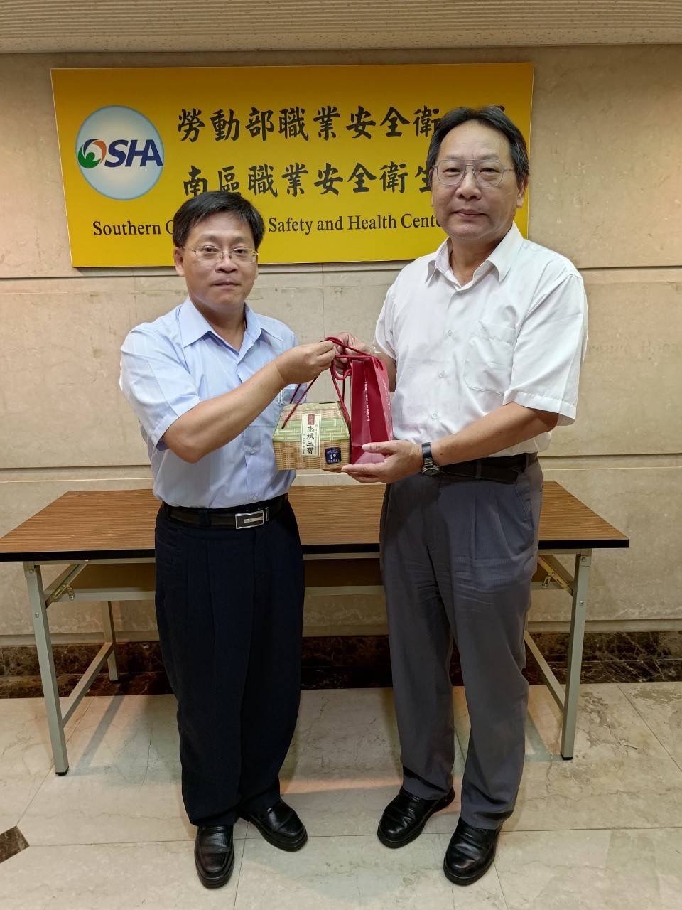 南水分署 攜手 南區職安中心 合作臺南海淡廠廉政平臺