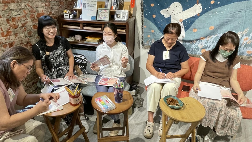 從繪本出發，練習與生命相處—臺南百大文化基地體驗工作坊暖心展開