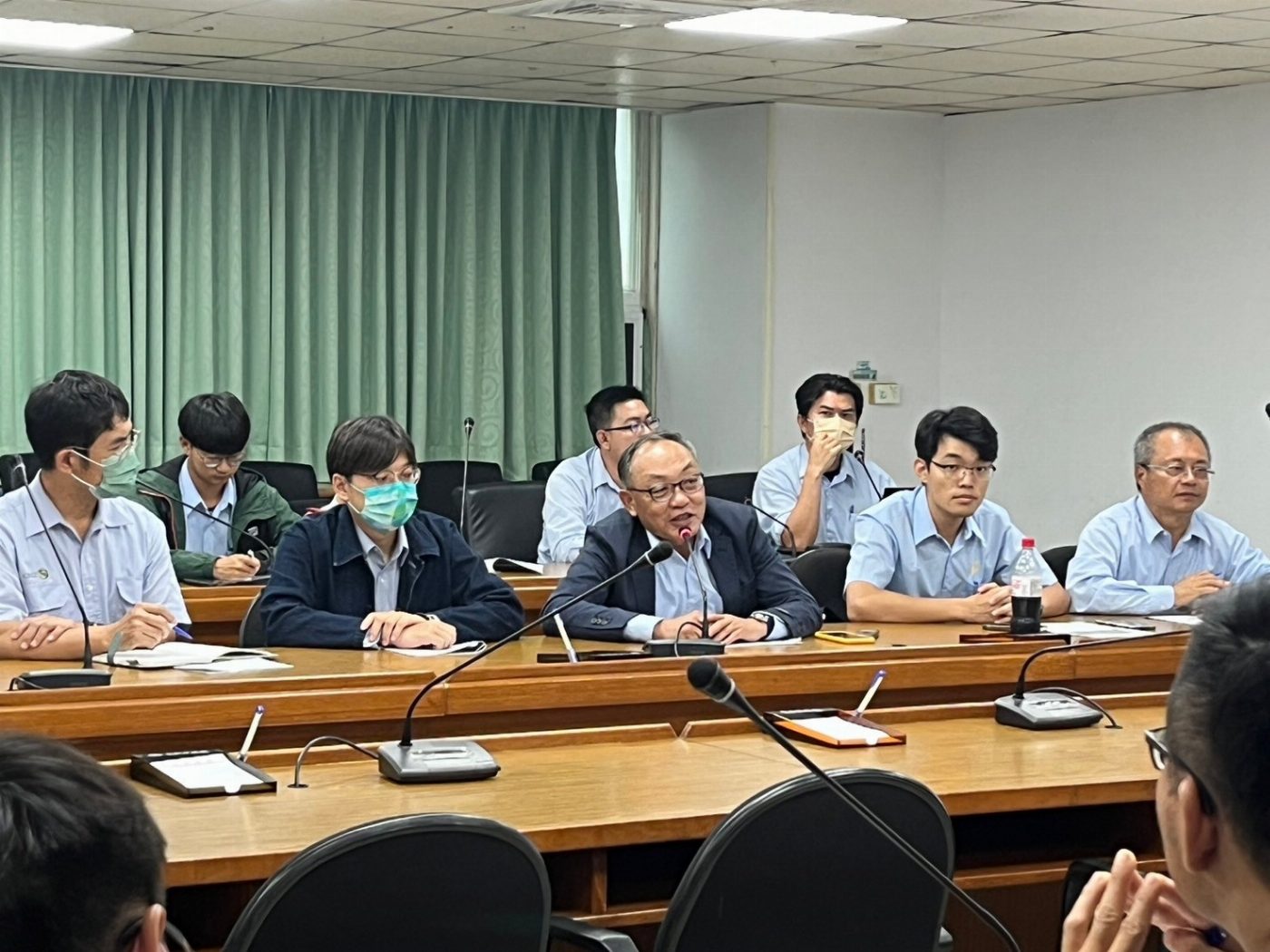 安平漁港跨港大橋新建工程廉政平台啟動邀廠商意見交流確保工程如期如質完工