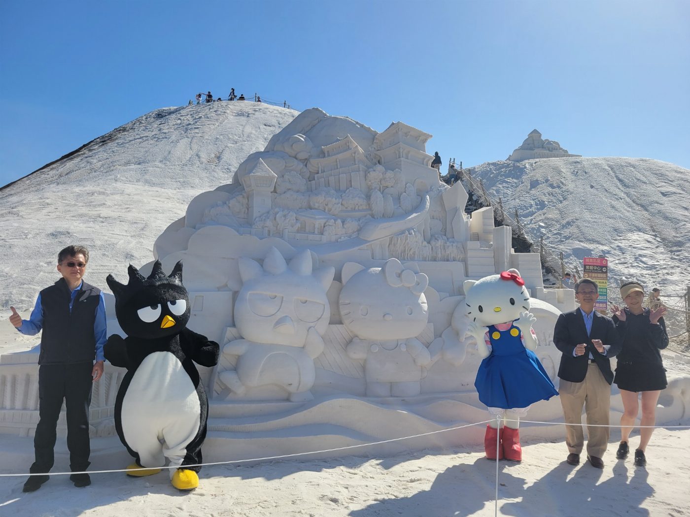 「2023一見雙雕」結「萌」三麗鷗明星   Hello Kitty、酷企鵝、蛋黃哥 陪你暢遊臺南400