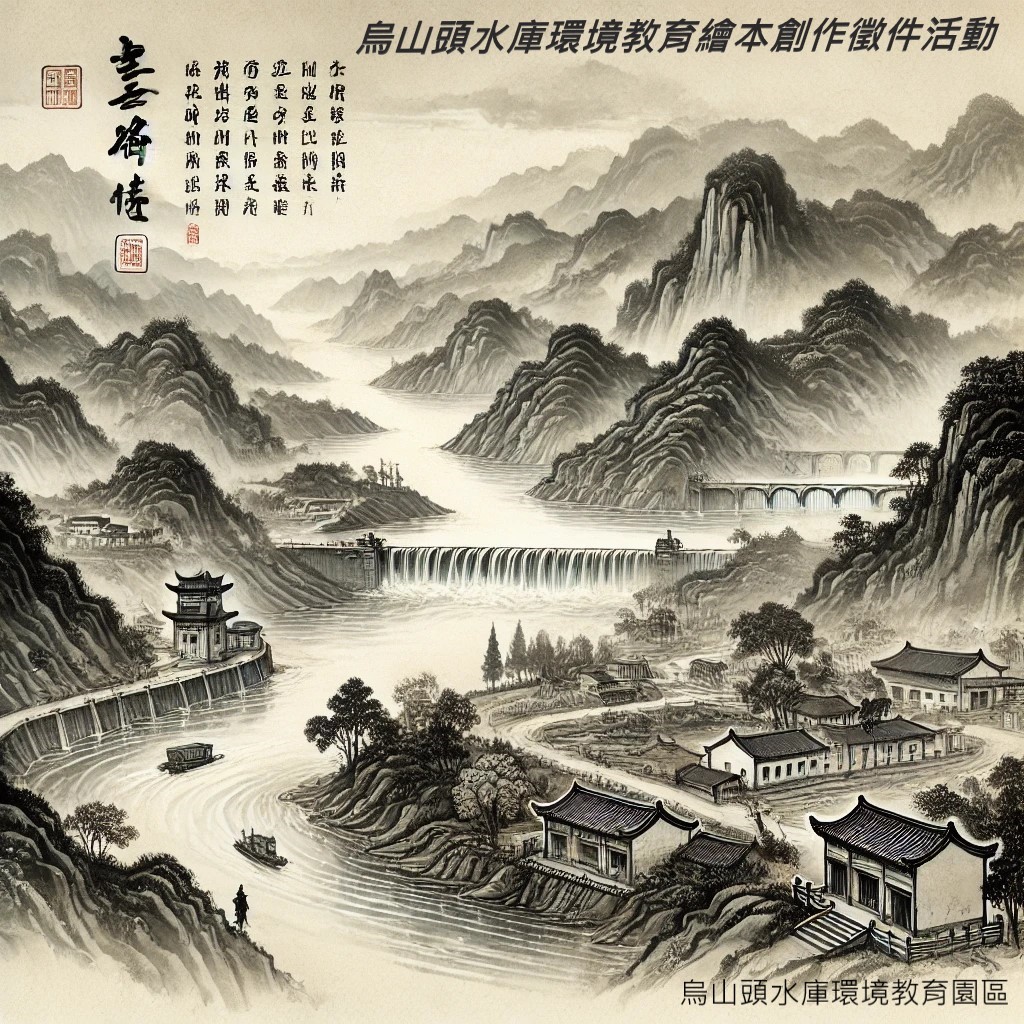 『烏山頭水庫環境教育繪本』創作徵件，投遞作品即有機會獲得最高獎金三萬元