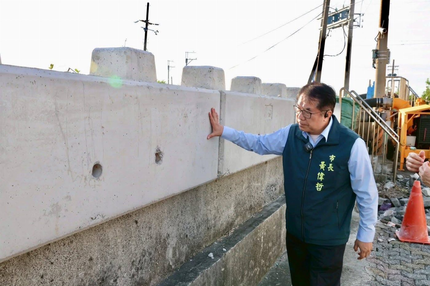 台南市長力推氣候變遷應對 採購77億防洪韌性工程
