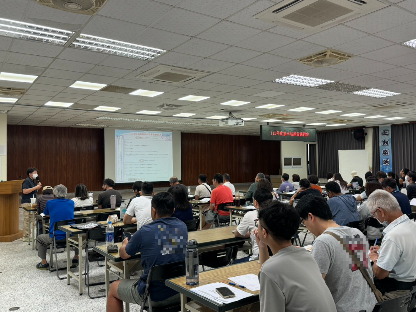 臺南市加水站水質安全堅守 护衛民眾飲用水健康