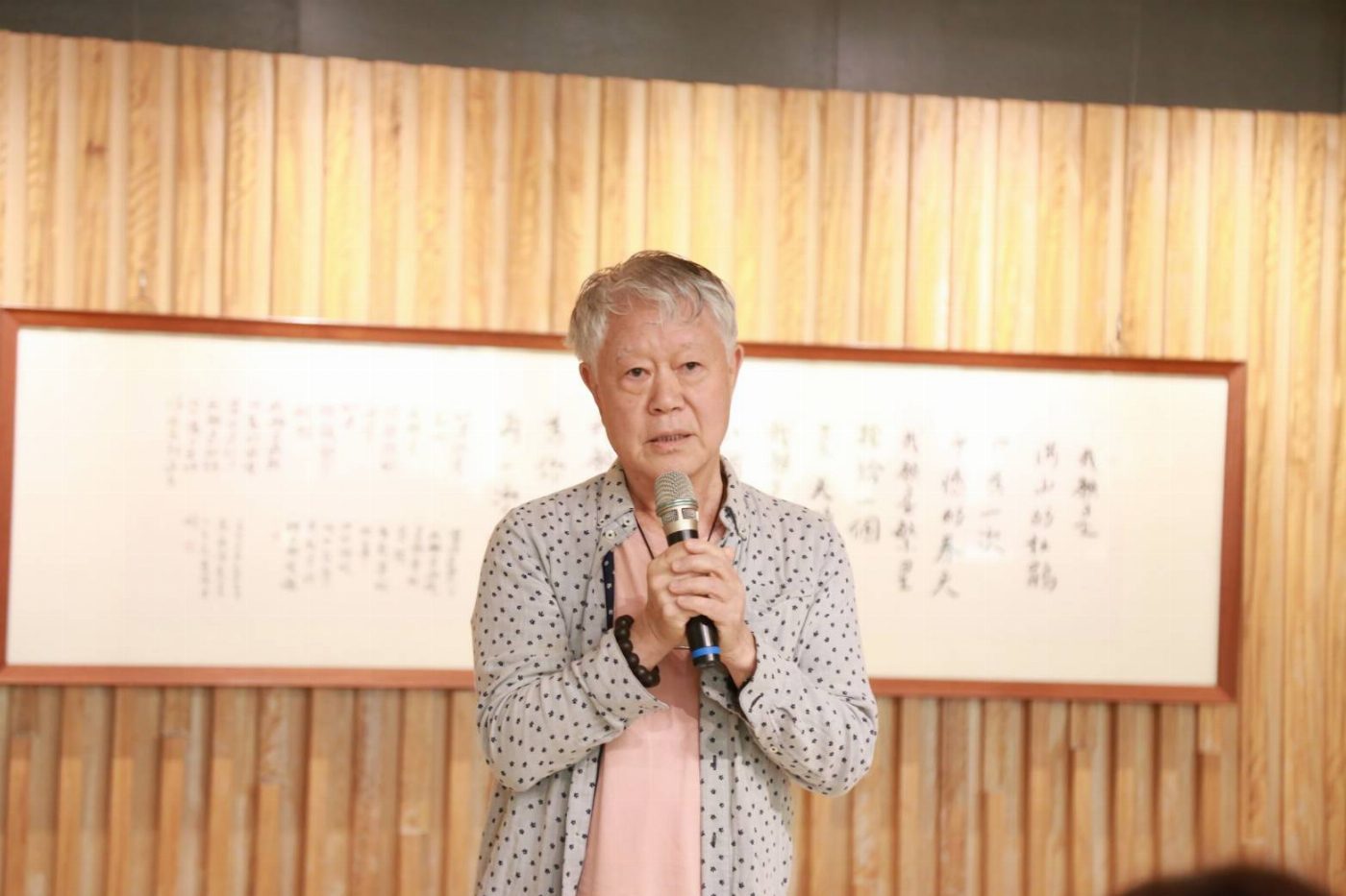 蔣勳「文青時代」畫展開幕