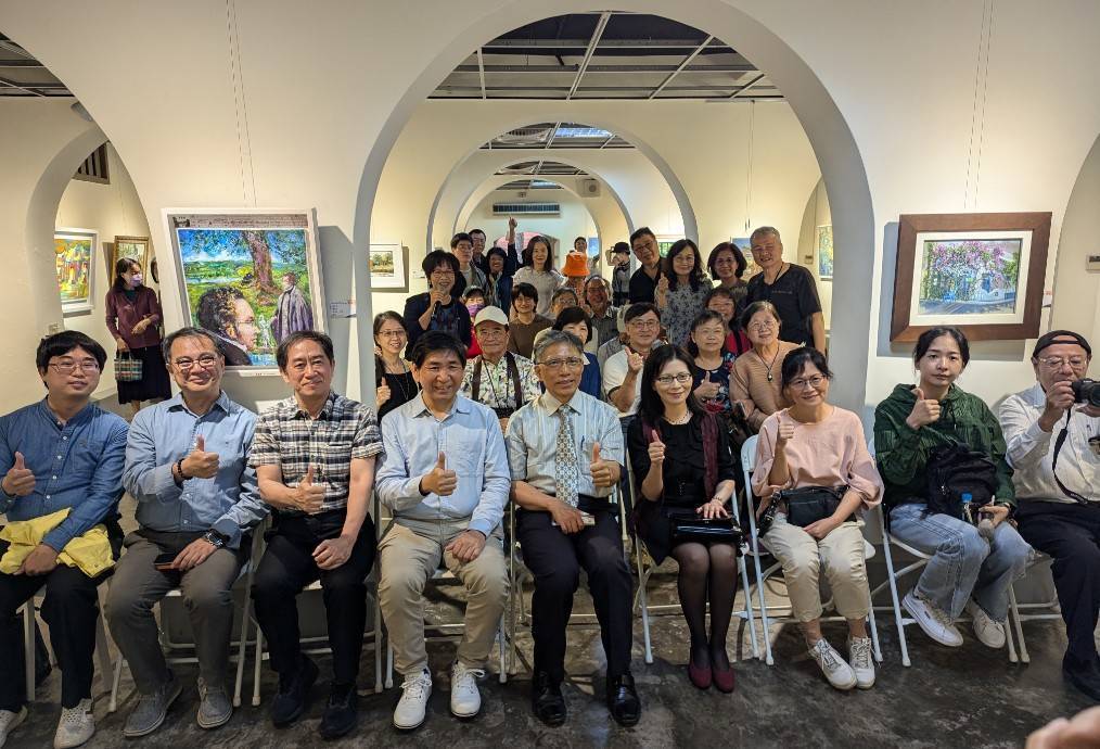 「古城遊蹤」藝術聯展 臺南悠遊畫會為府城建城300年獻藝
