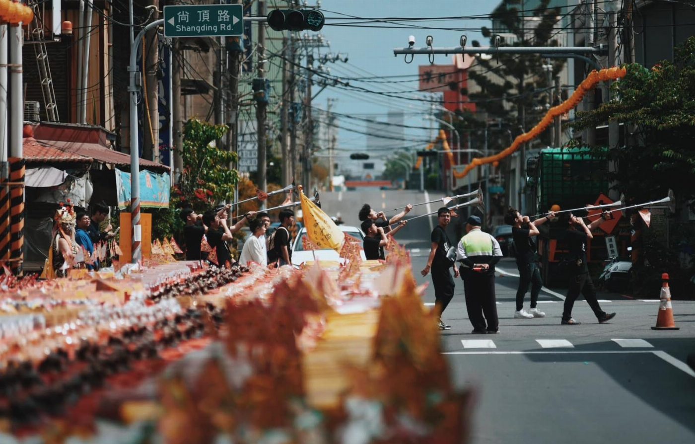 南臺科大將研社受邀六甲頂姑婆廟建醮大典 展現傳統文化精髓並落實乾淨廟會理念