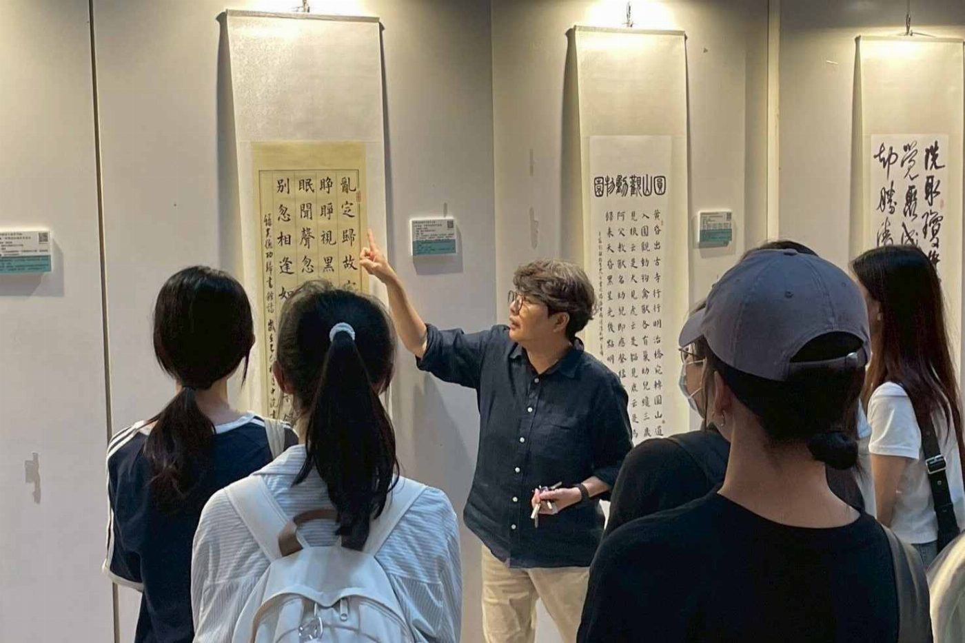 「心托毫端」書法展登場  南大 臺文館推廣計畫凝聚24位書家詮釋漢詩