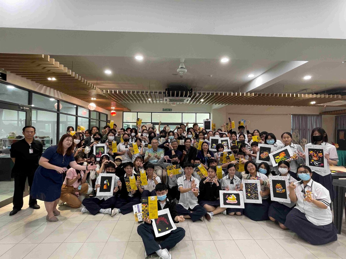 台南應用科技大學商品設計系馬來西亞尊孔獨立中學五日設計工作營圓滿落幕