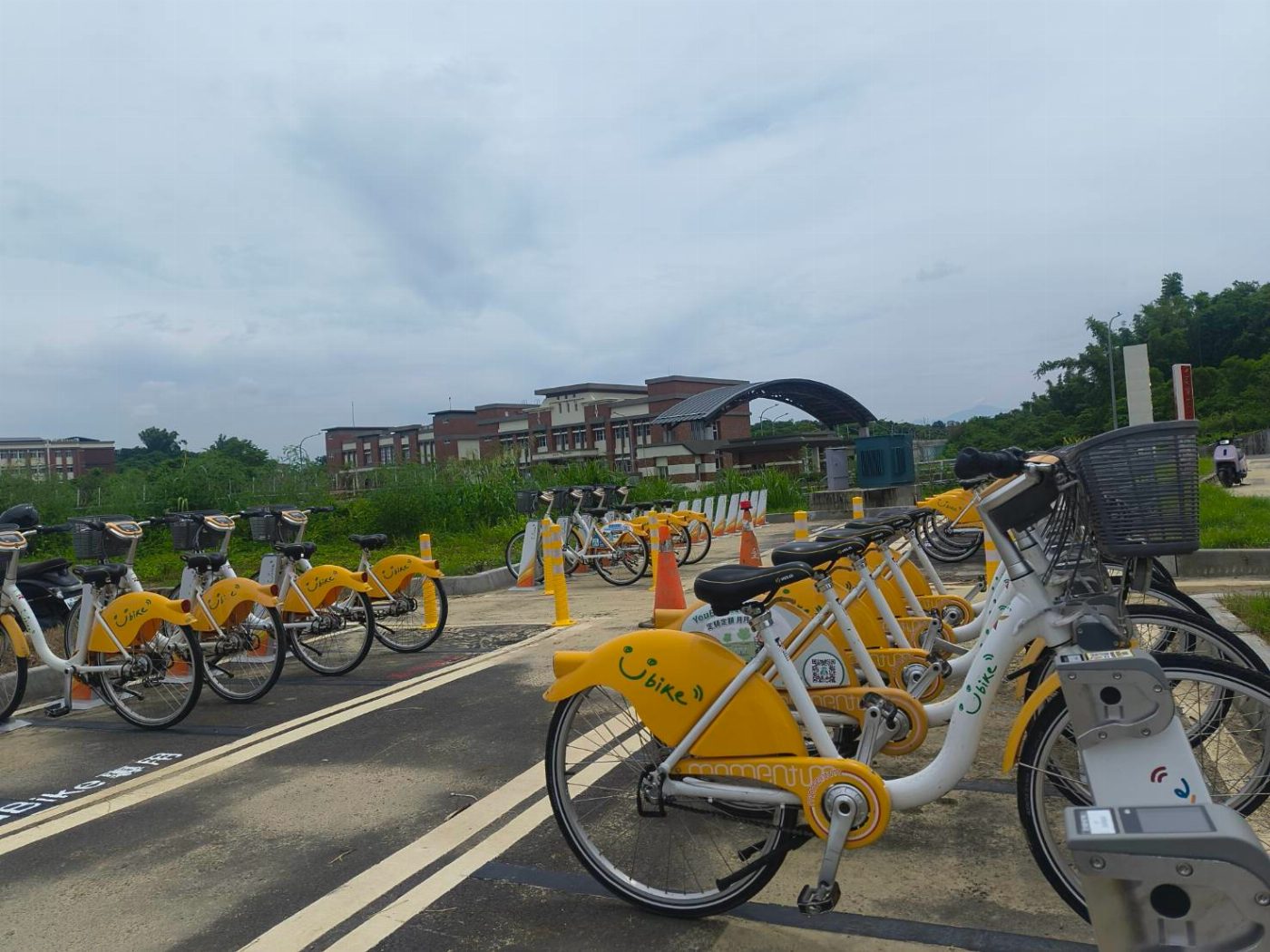 關廟湯山營區YouBike站正式啟用 繩聯砲兵訓練指揮部交通網