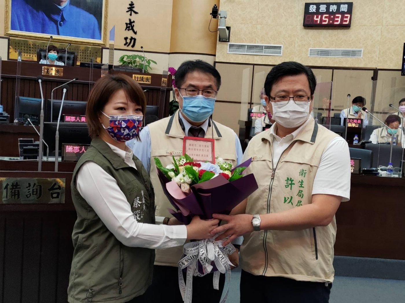 南市府回應市議員蔡筱薇關心台南市消防安全及消防人力、未成年吸食電子菸、情趣商品無人商店過於靠近校園及二級警戒宮廟、宗教場所開放疑慮等議題
