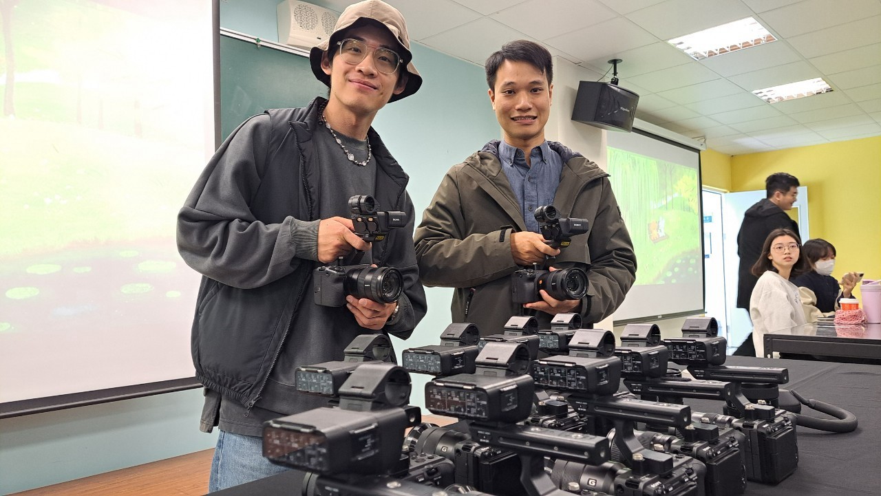 短影音世代的創作力！南臺科大資傳系攜手DV Asia 舉辦「SONY收你的創意 影視製作工作坊」業界專家指導 學子展現無限影視潛力