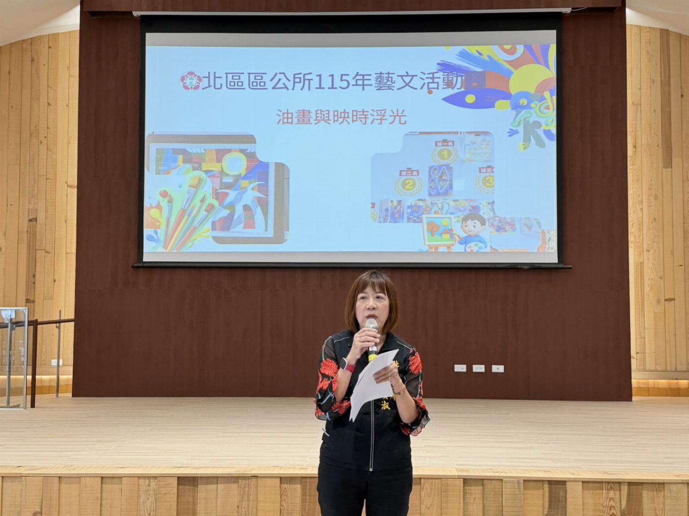 北區公所油畫展與公共藝術競賽 跨越年齡與文化差距 增添人文魅力