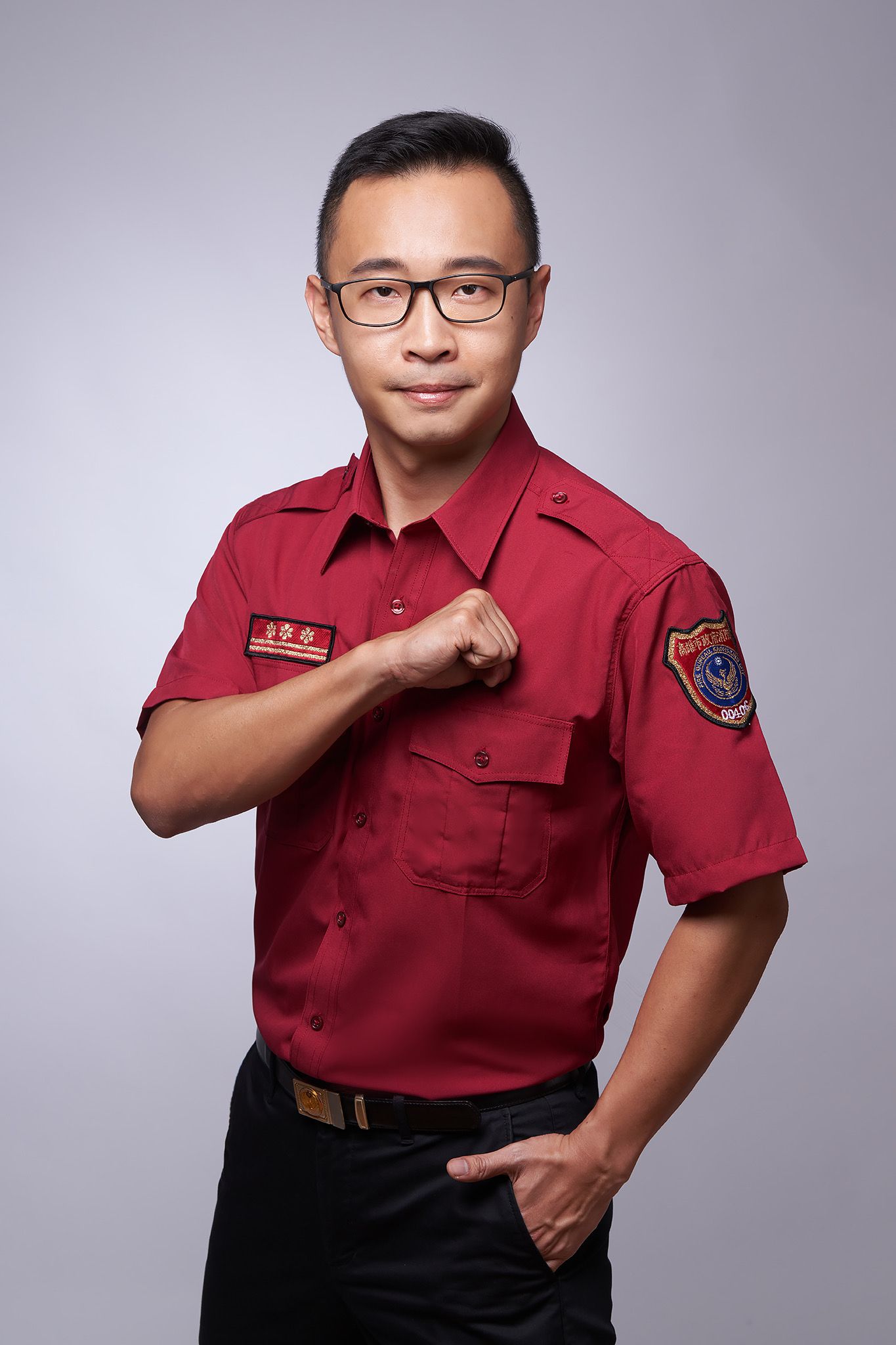 南大邀請高雄市消防局蔡宗翰股長分享火場逃生知識