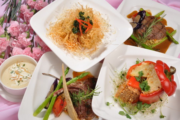 台北凱撒大飯店~  “馨”花怒放 溫”心”好米孝敬媽咪