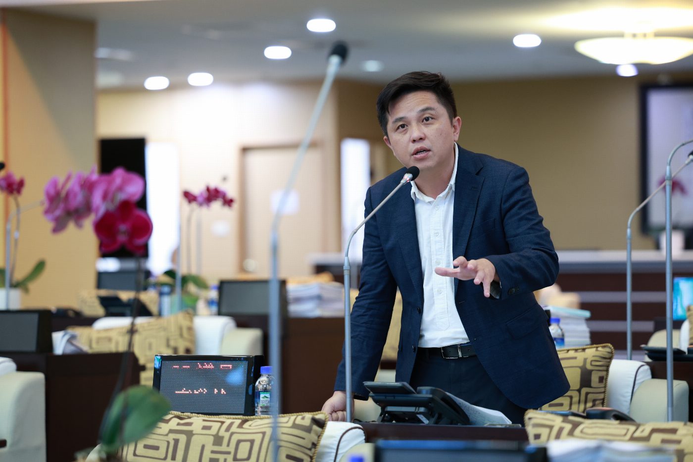 李啟維議員市政總質詢  針對安平及台南整體發展提出八大主張