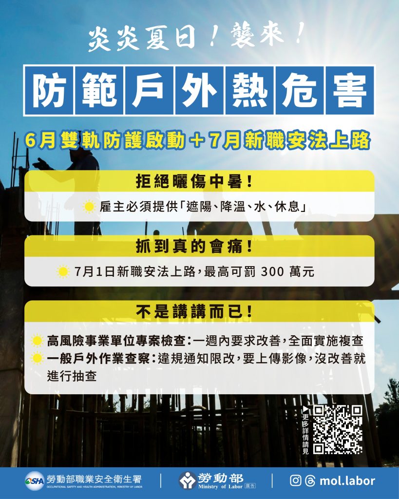 工務局強化熱危害防護 培訓工程人員應對高溫作業挑戰