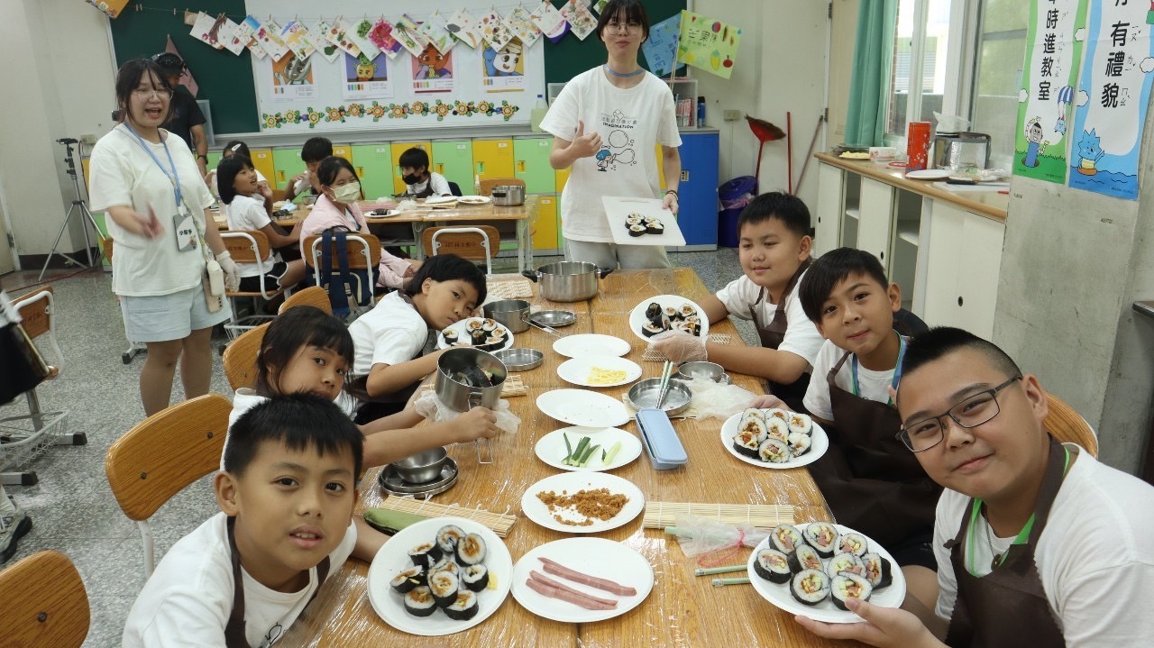 「梓官好好吃」南應大協同法藍瓷推動食育活動