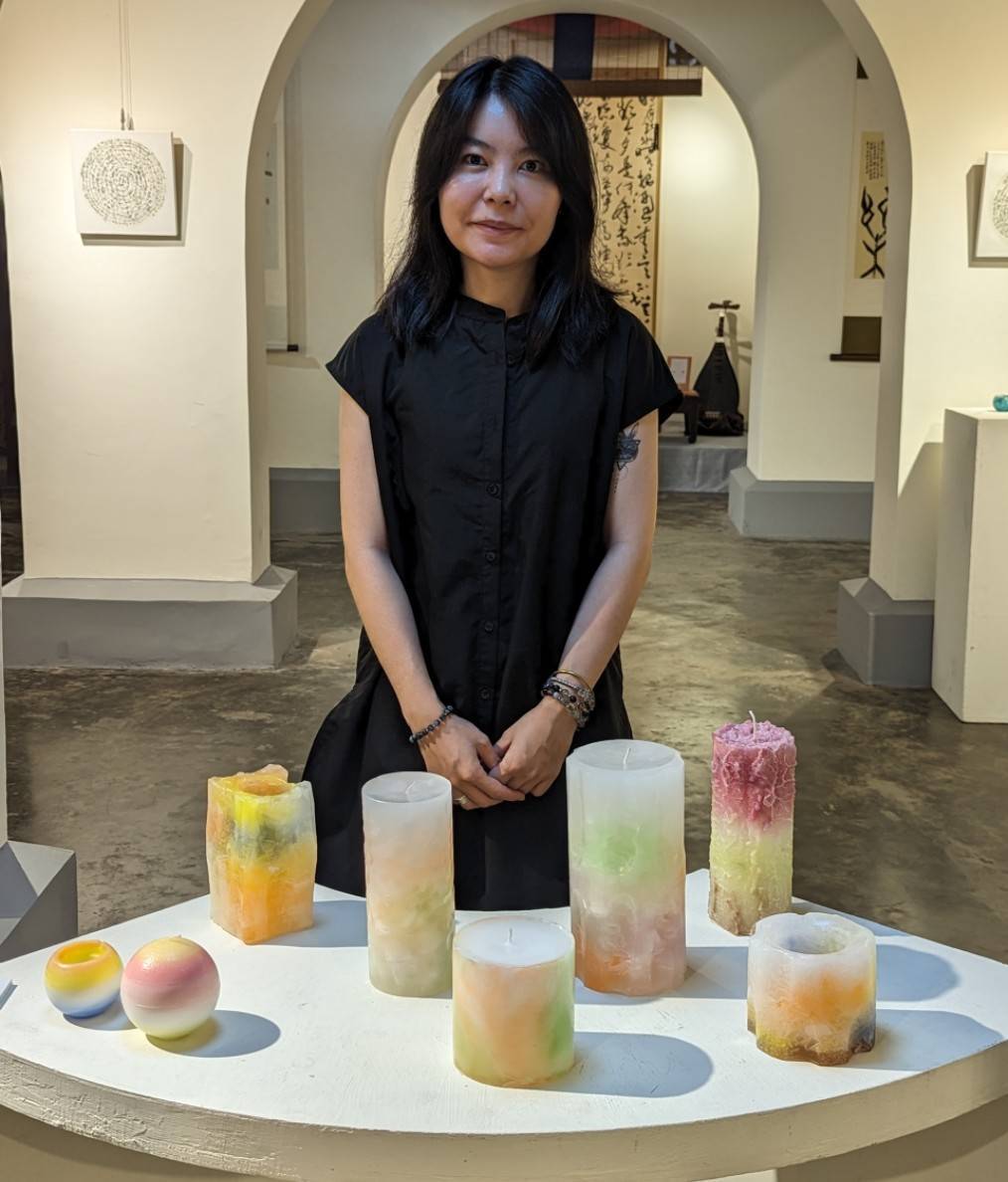 臺南藝文雅士後疫情生活展「燭韵茶畫」吳園盛大展演