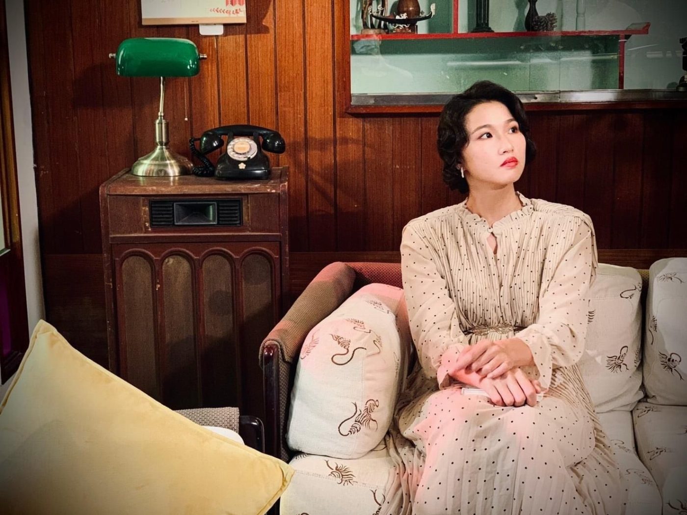 臺南七夕愛情嘉年華 崑山科大時尚學程江珈茵演繹昭和時代女性