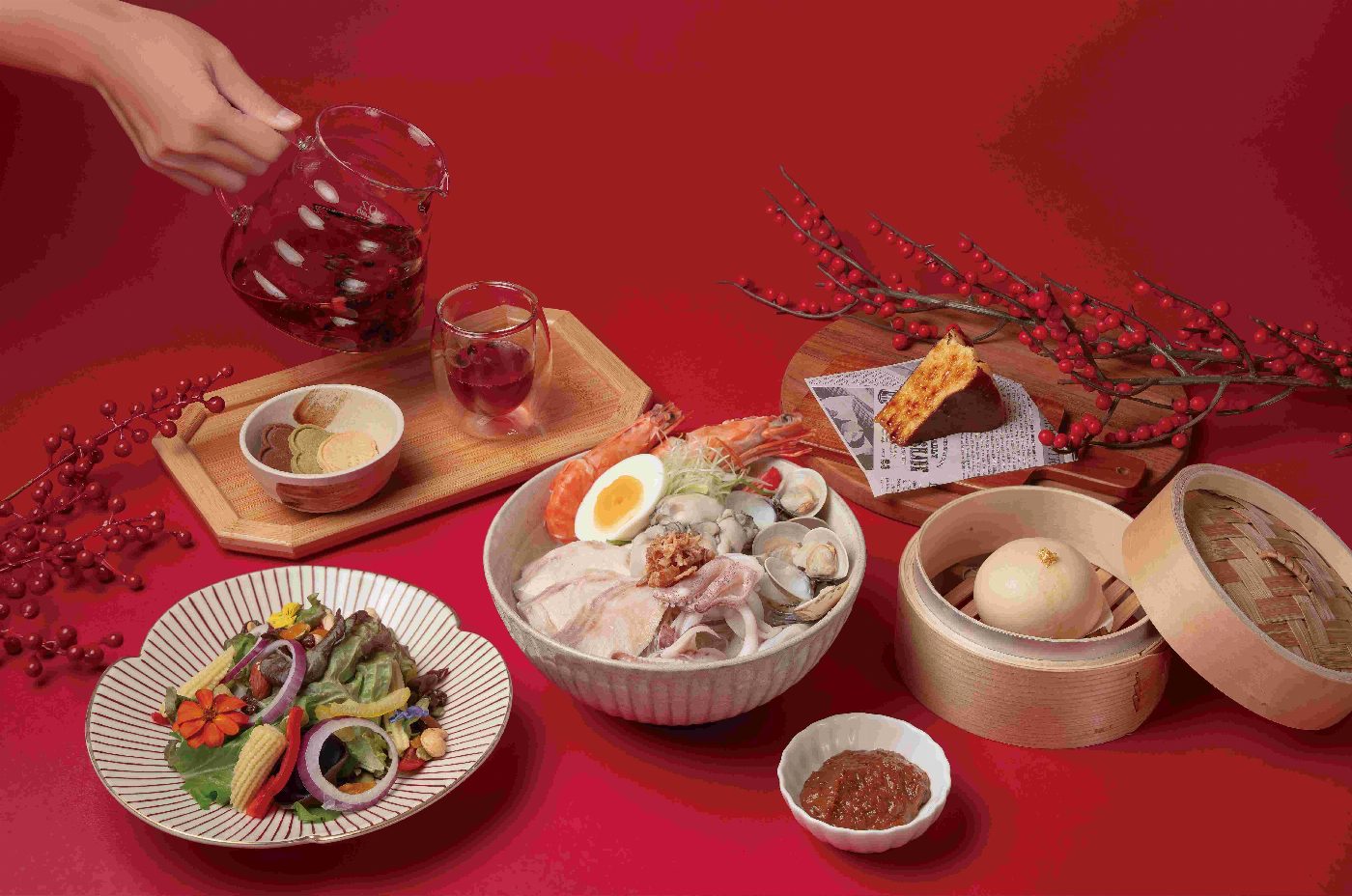 禧榕軒大飯店 2025新春團圓宴  招牌年菜外帶、精緻團圓組合餐  榕廷百匯餐廳 全自助式晚餐豪華登場