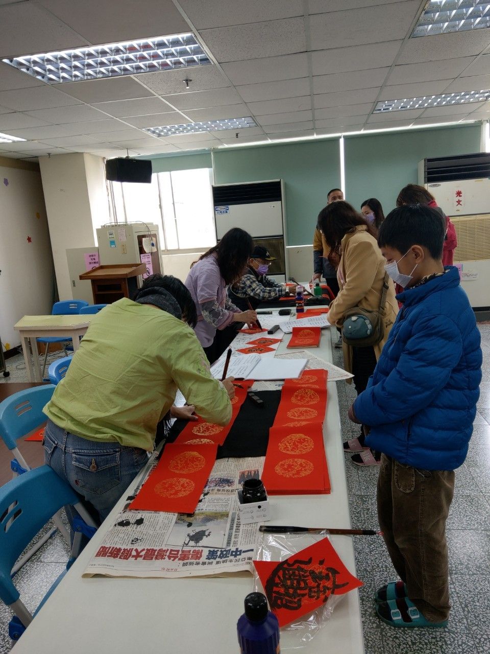 臺南市善化區公所110年度好運犇放 春聯贈送活動