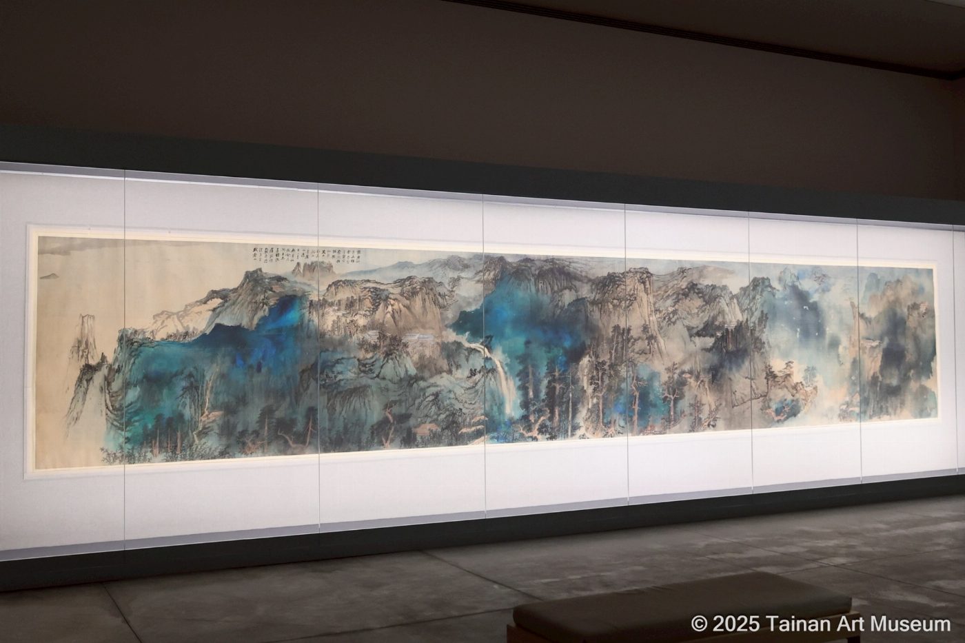 張大千〈廬山圖〉臺南登場！ 「福爾摩沙時代—臺灣美術百年建構」迎來時代鉅作