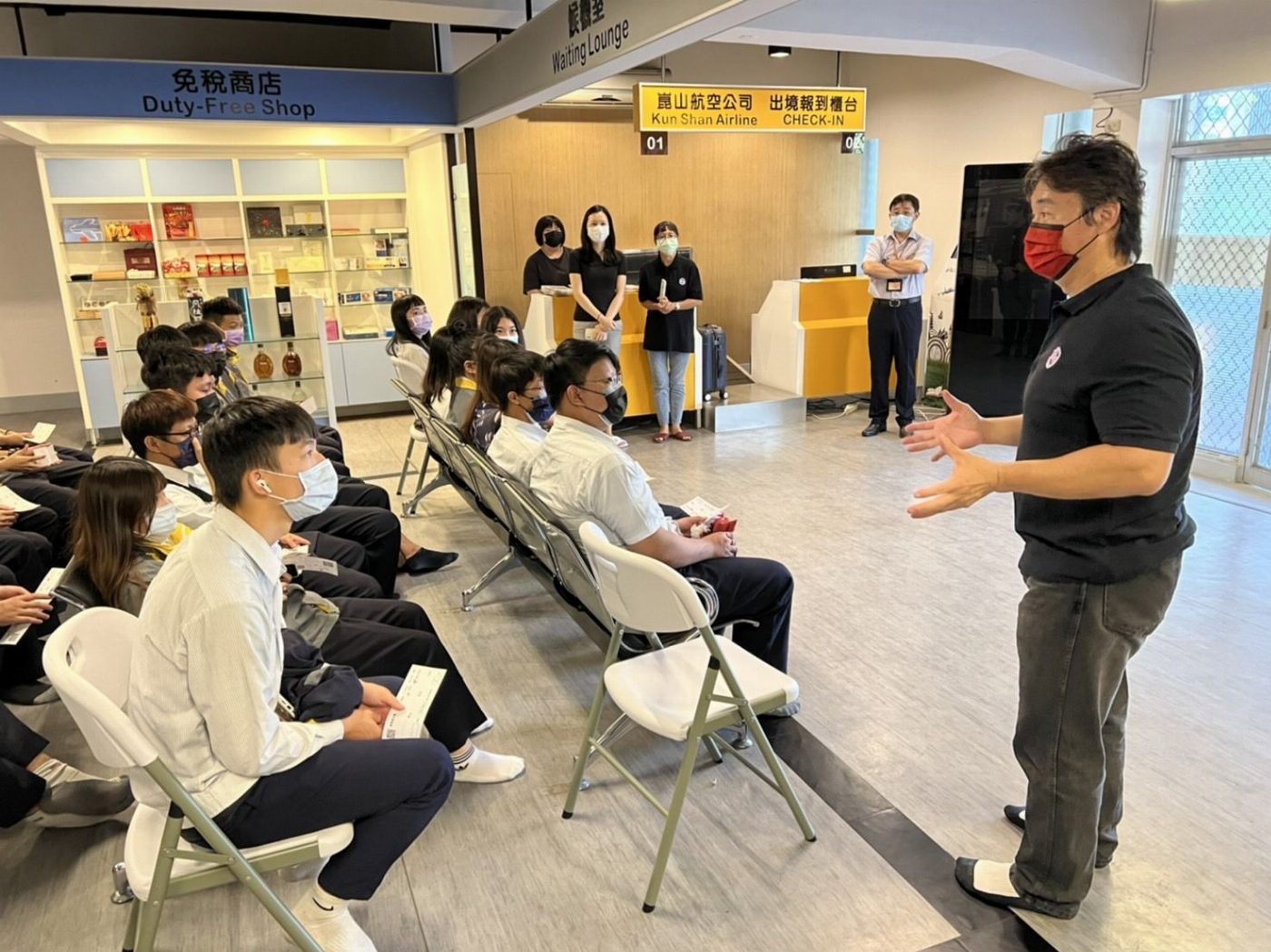 崑山科大旅遊系設計偽出國課程 帶領高職生體驗智慧觀光