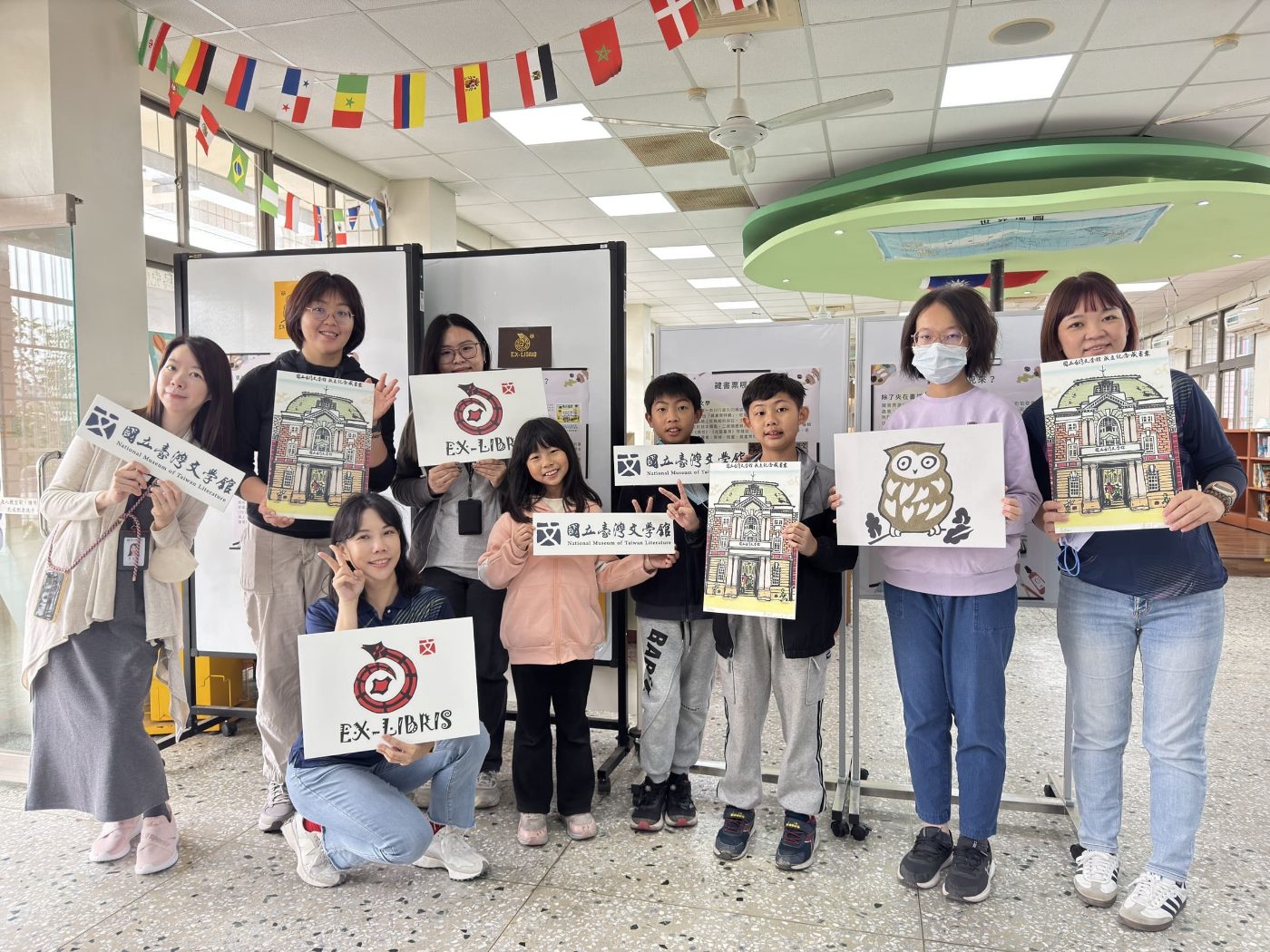 臺文館攜手勝利國小　推動親子閱讀與體驗文學魅力