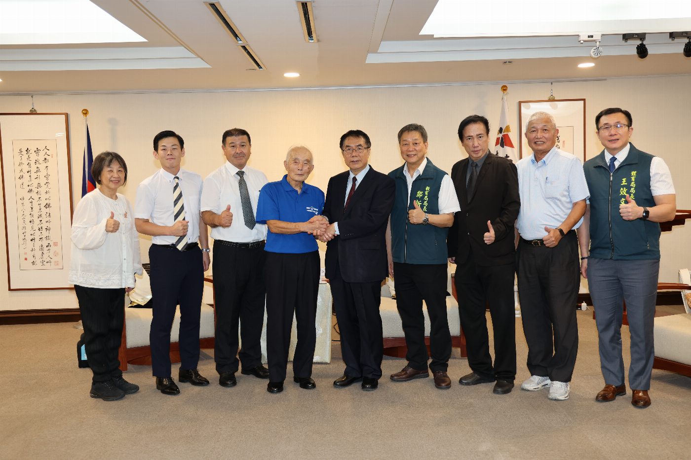 台南與日本水戶市深化友誼 寧夏公園舉行躲避球交流賽