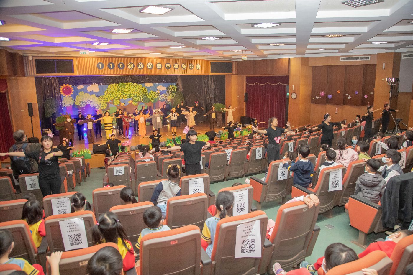 嘉藥幼保畢展 奶奶慶生會與幼兒同樂 嗨翻天