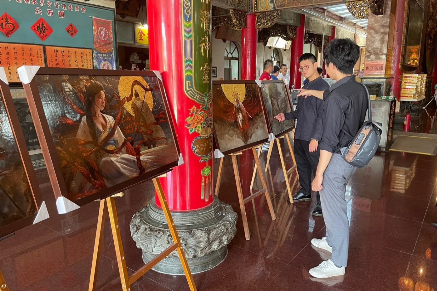 子龍廟觀景步道盛大揭幕，南大藝術作品成亮點