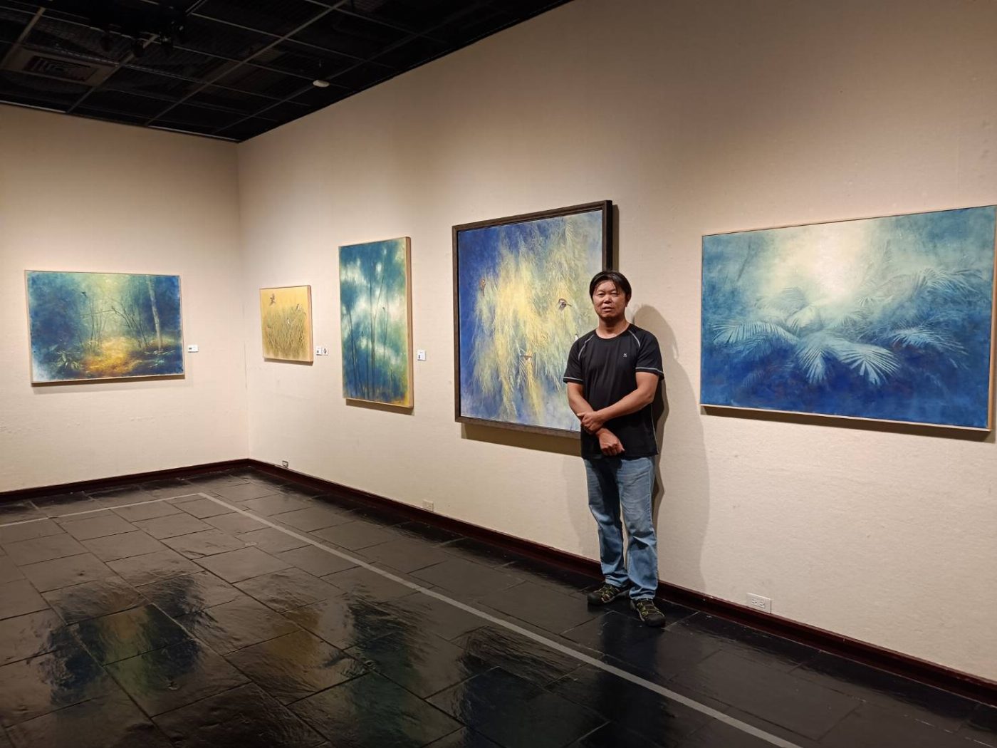 「光的長廊」-林春宏膠彩創作個展