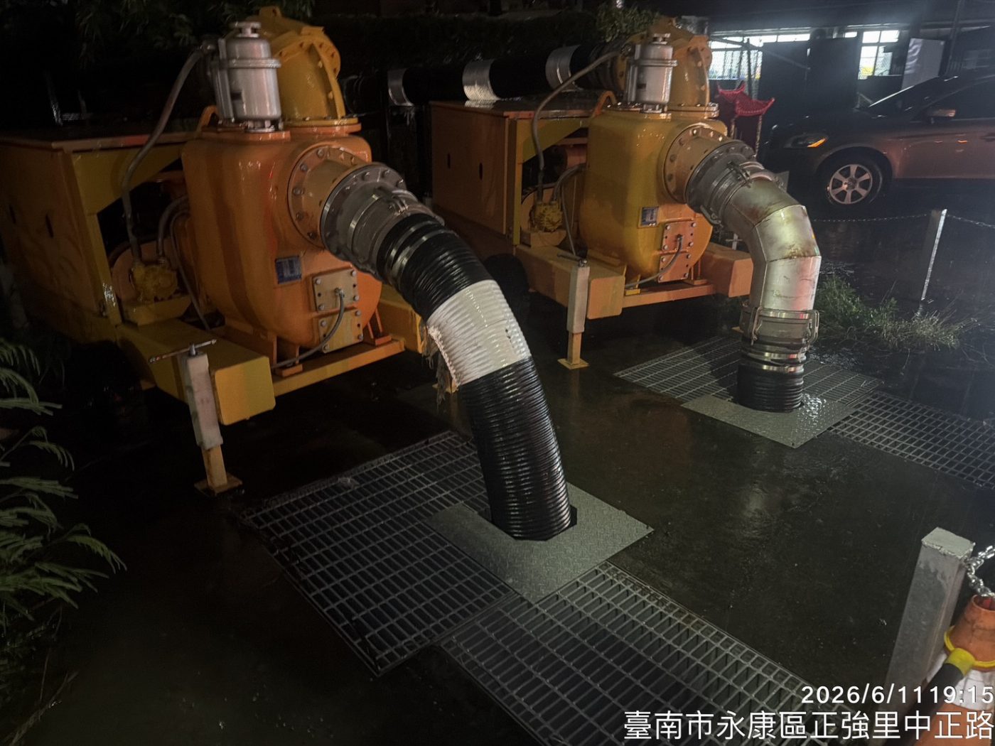 0608鋒面豪雨來襲　臺南市治水發揮成效