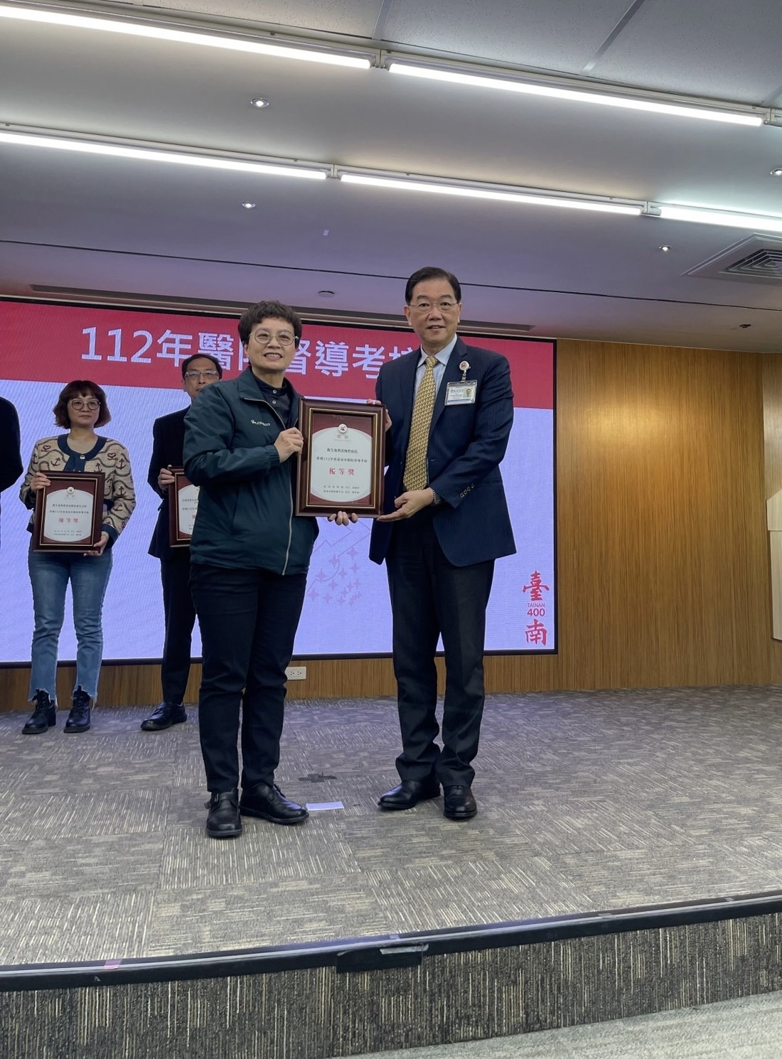 胸腔病院年度醫院督導考核   榮獲督考優等獎給予肯定