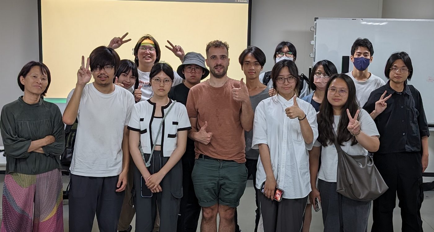崑山科大視傳系邀匈牙利藝術家授課 探討聲音與影像的藝術共鳴