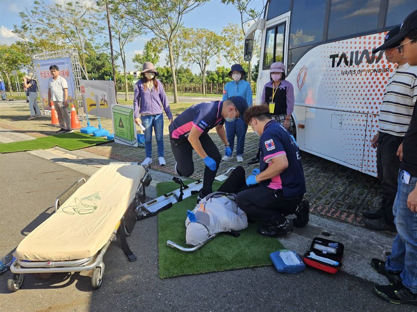 強化旅遊韌性！西拉雅區結合接駁車模擬，全面檢視大型活動應變機制