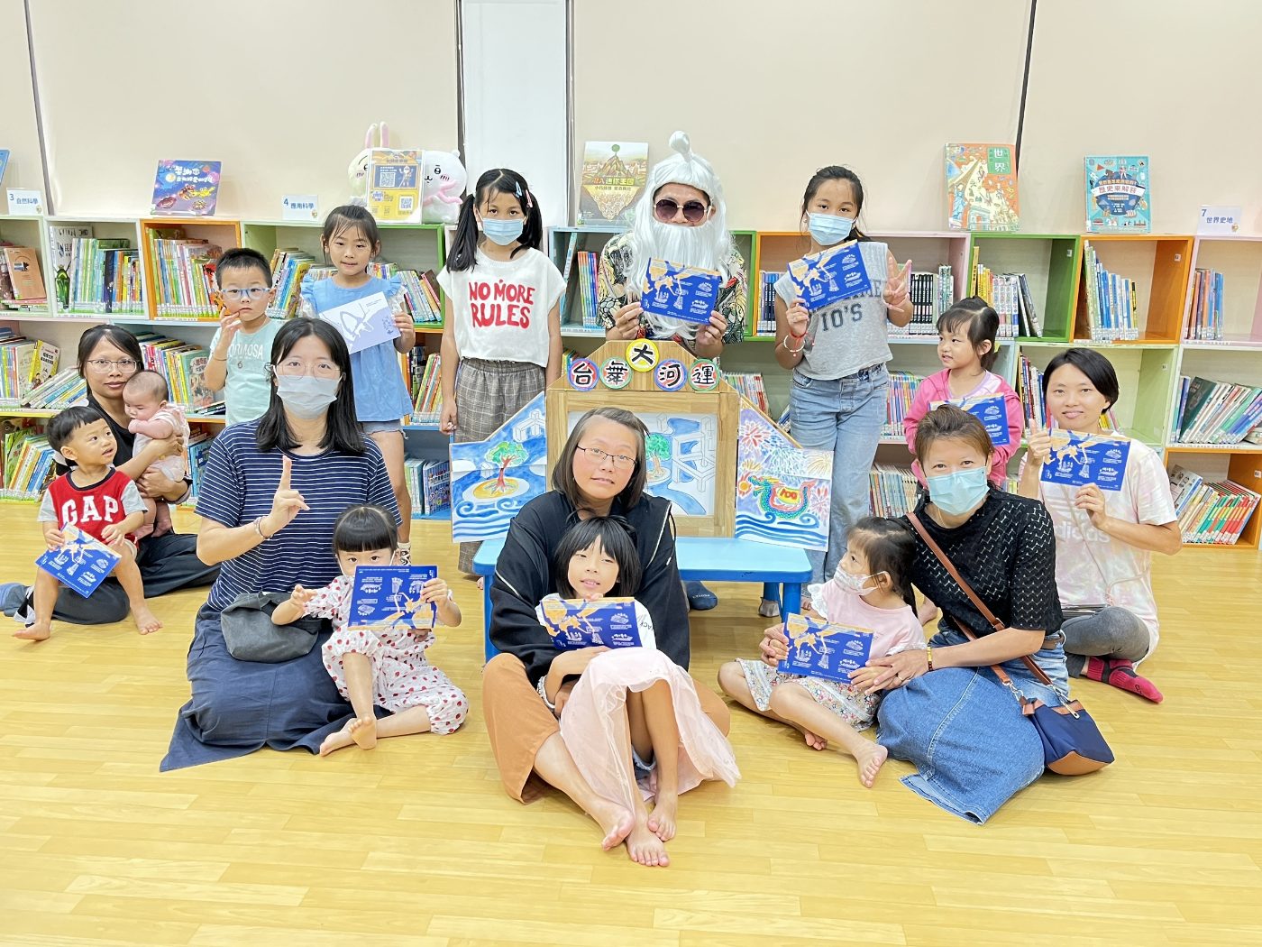 南市圖邀請運河阿公趣味講古  紙芝居說演臺南「運河一百」故事