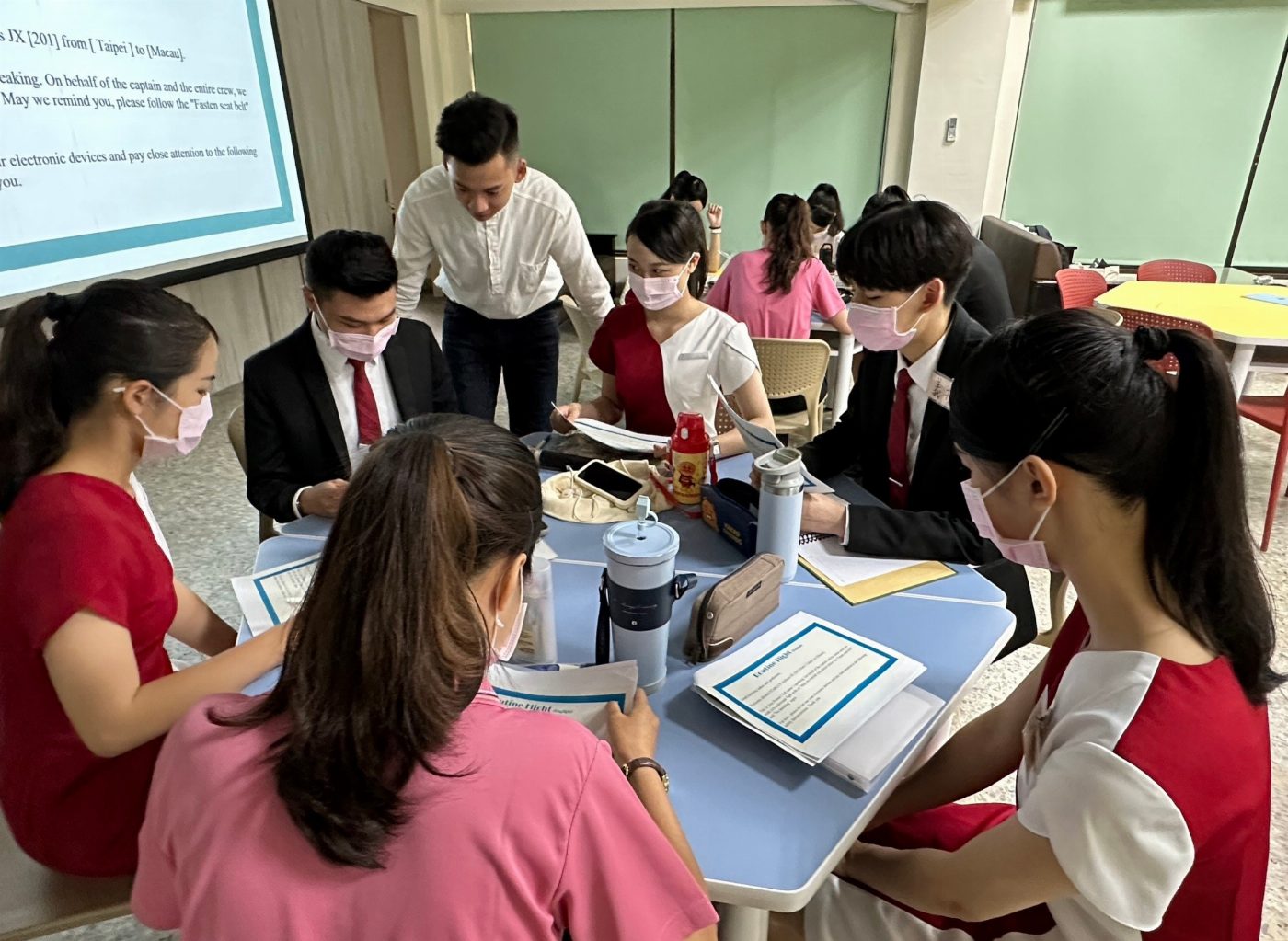 南大辦理親善大使培訓  強化禮賓技巧及雙語能力