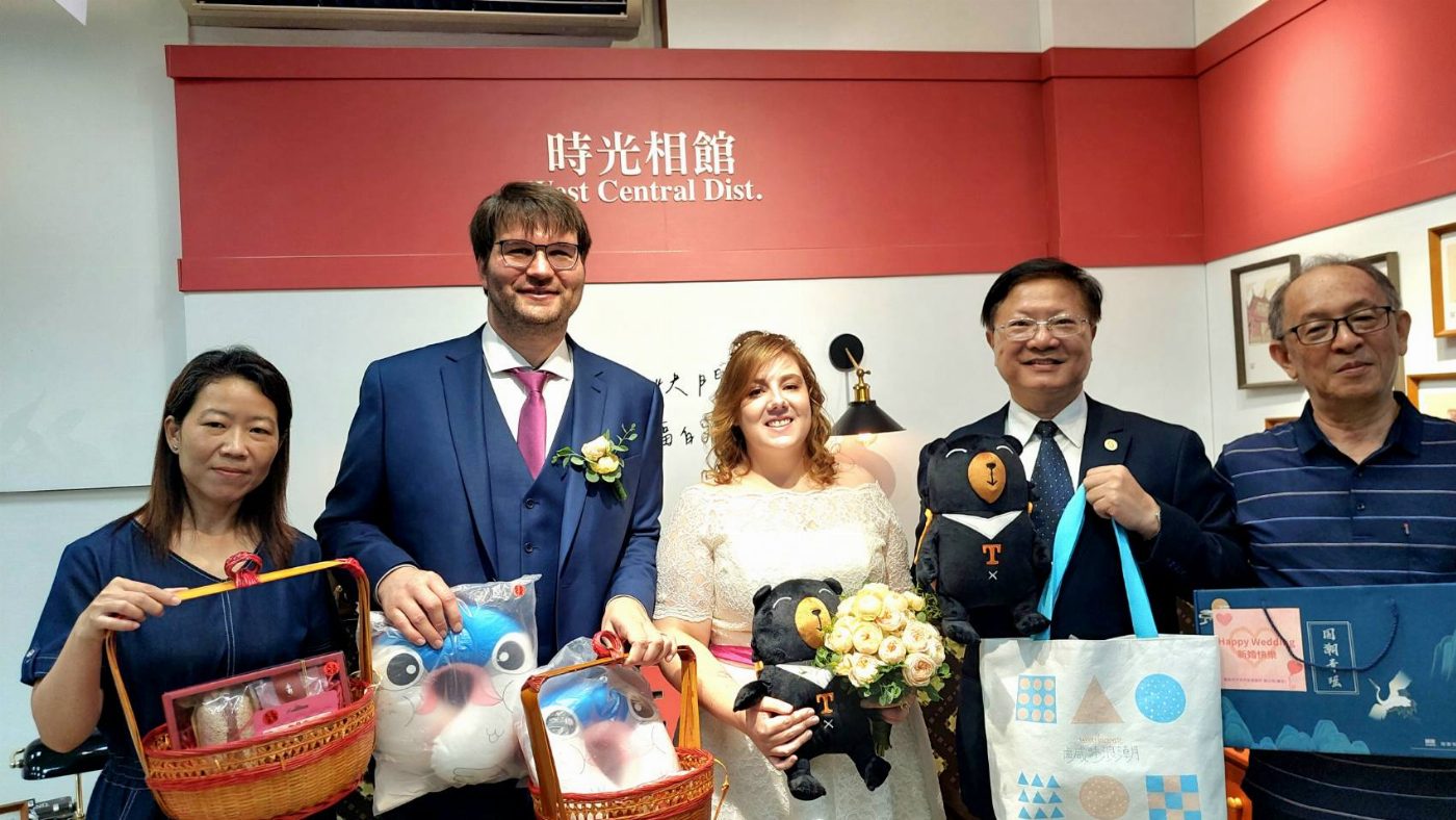 從德國到臺南　浪漫古都吸引國際新人結婚