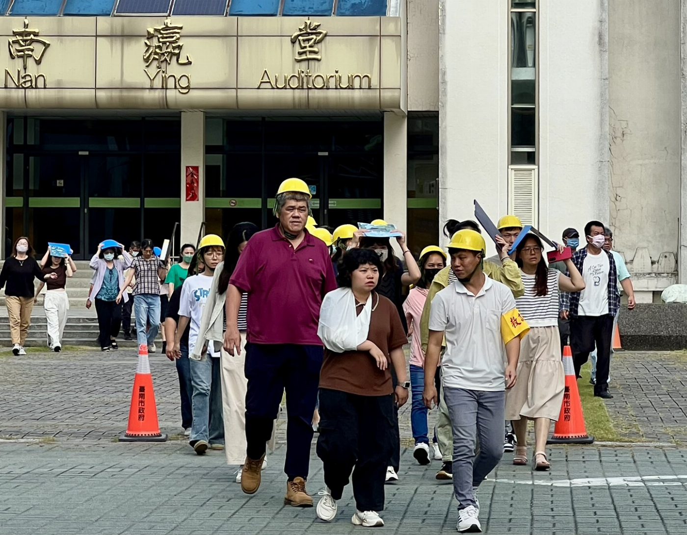 臺南市政府強化防災應變能力 三市政中心舉行地震模擬演練