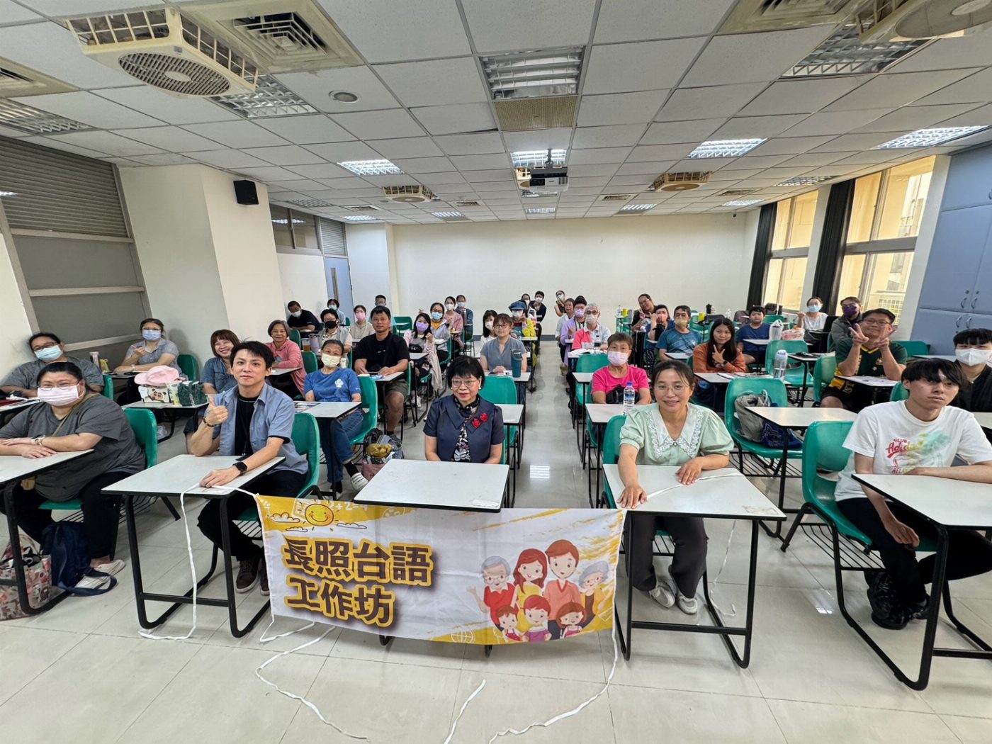 崑大樂活學程推動母語教育 台語工作坊爆滿開課 培育暖心照護人才