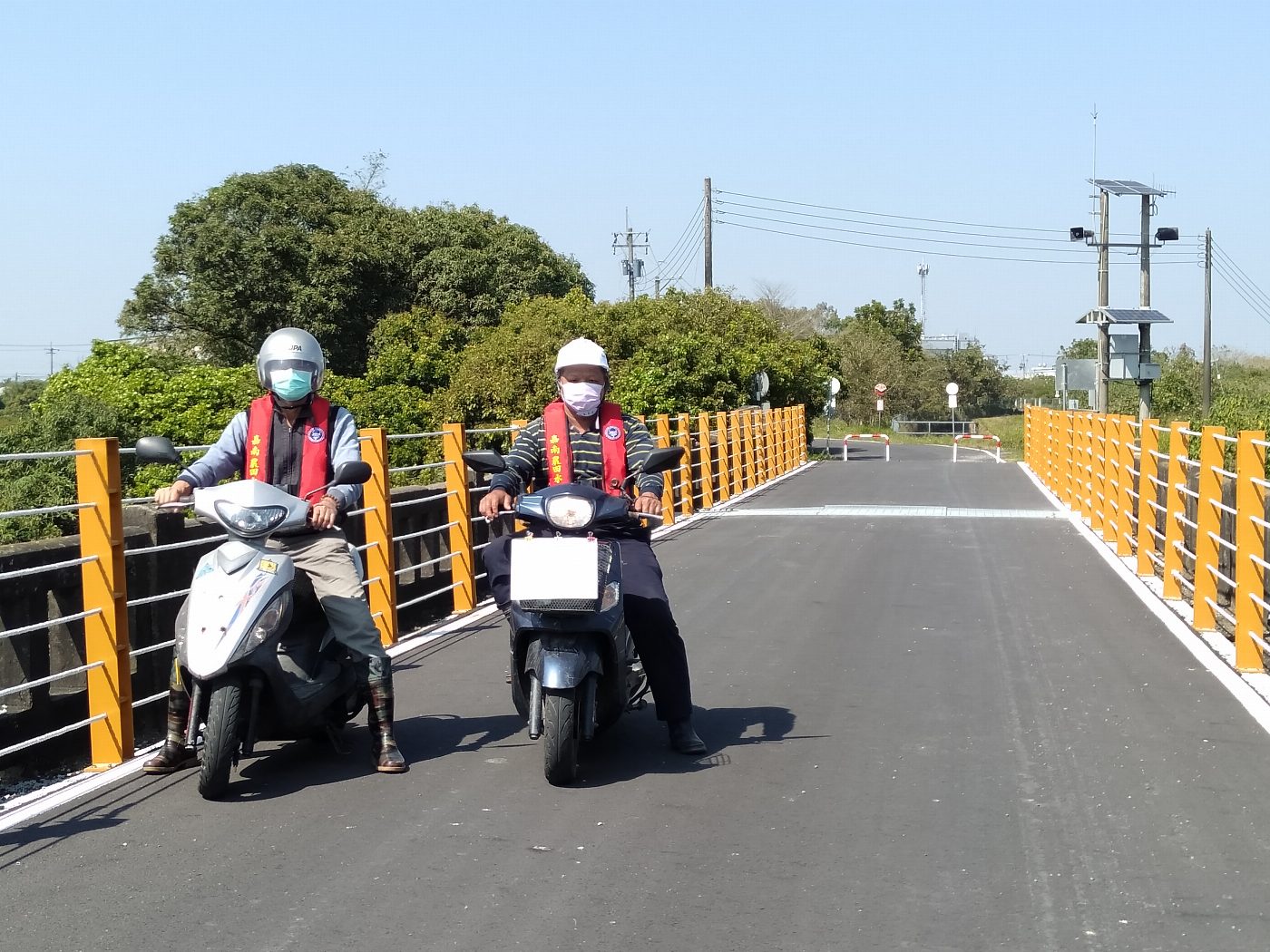 嘉南大圳灌溉水路遭傾倒重油及水圳自行車道欄杆遭竊事件，農田水利署嘉南管理處感謝台南市府警察局及環保局等單位積極偵辦，揪出不法分子