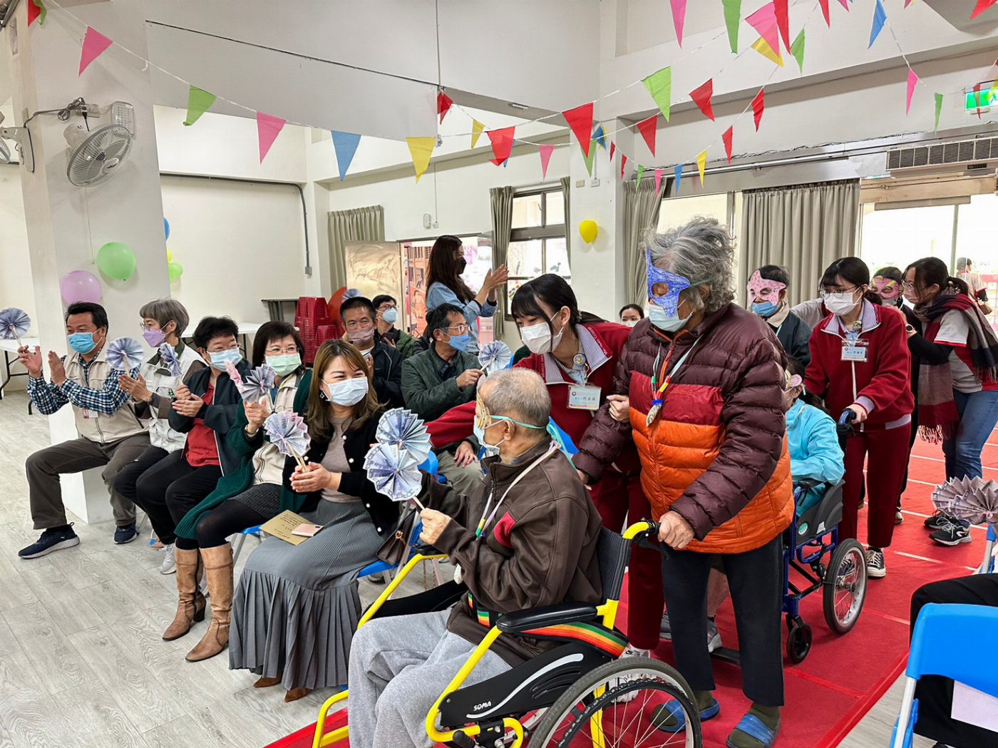 日照銀髮活力運動會 歡度冬至迎佳節