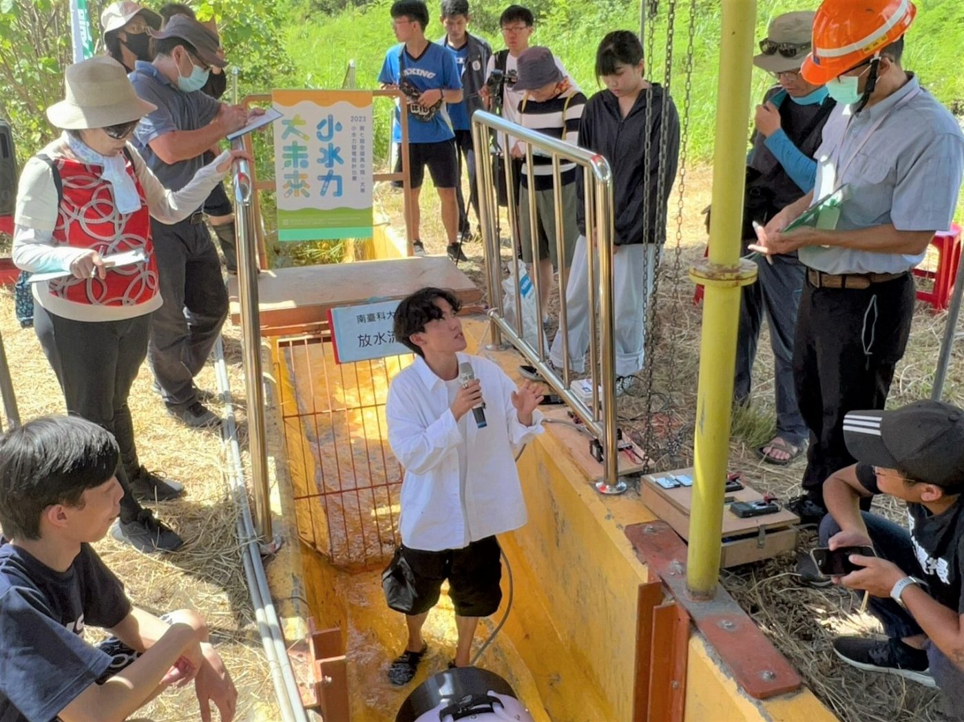 南臺科大藏碳蘊漁USR學生團隊，勇奪第七屆全國高中職大專小水力發電設計比賽季軍