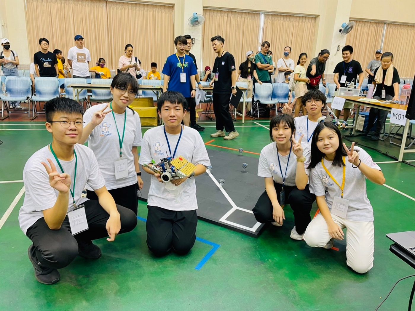 高市青少年創意機器人競賽 正義中學囊括三金一銀二銅
