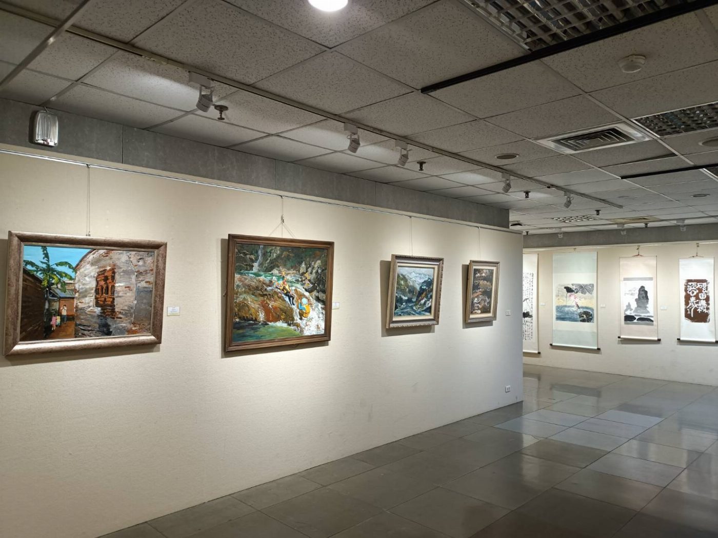 台中市閒情書畫會會員聯展