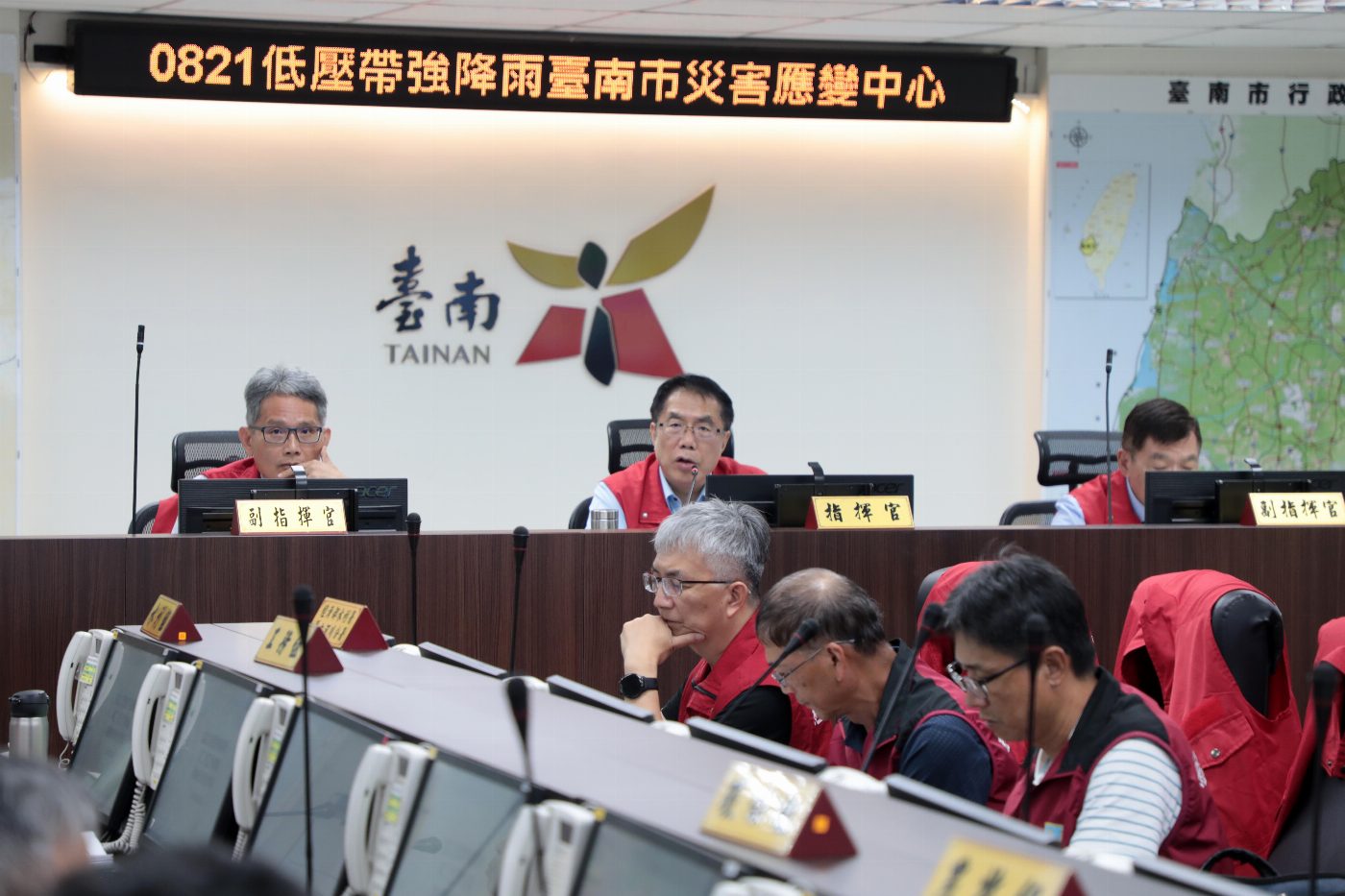 台南市長黃偉哲與經濟部攜手加速區域排水治理 力求中央挹注17.75億元